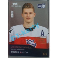 2020 MK reprezentace Jan Jeník #78 4/5 Silver Czech Expo
