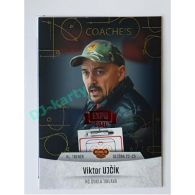 2022/23 Goal Cards Chance #C-01 Viktor Ujčík Coach's Expo x/3