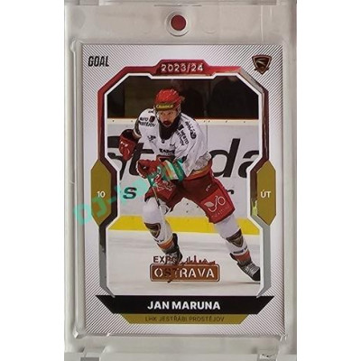 2023/24 Goal cards Chance Liga 2. série #258 Jan Maruna Expo Ostrava 1of2