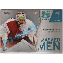 2019/20 OFS Chance liga Martin Michajlov #MM-MMI xx/15 Masked Men Expo Pard.
