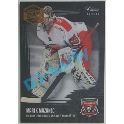 2019/20 OFS Marek Mazanec #73 Black Rainbow 1st Day of Issue