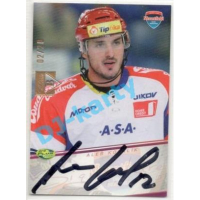 2021/22 OFS The Final Series Aleš Kotalík #SIGN20 02/20 Bonus Signature 11/12 OFS Signature