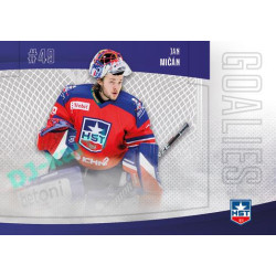 2022/23 Goal Cards Chance Liga 2. série #27 Jan Mičán Goalies