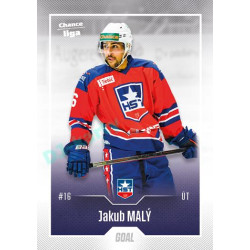 2022/23 Goal Cards Chance Liga 2. série #281 Jakub Malý