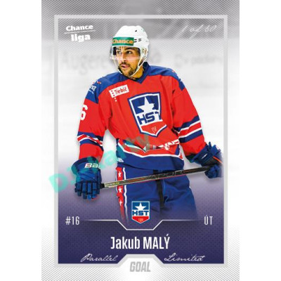 2022/23 Goal Cards Chance Liga 2. série #281 Jakub Malý Silver 1 of 60