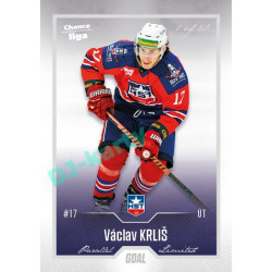 2022/23 Goal Cards Chance Liga 2. série #282 Václav Krliš Silver 1 of 60