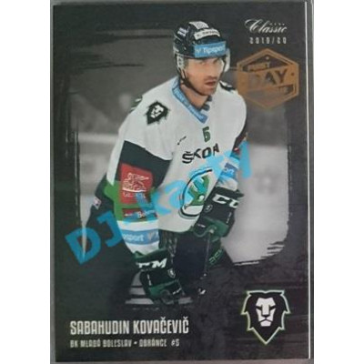 2019/20 OFS Sabahudin Kovačevič #394 Black Rainbow 1st Day of Issue