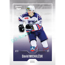 2022/23 Goal Cards Chance Liga 2. série #284 David Michalčuk