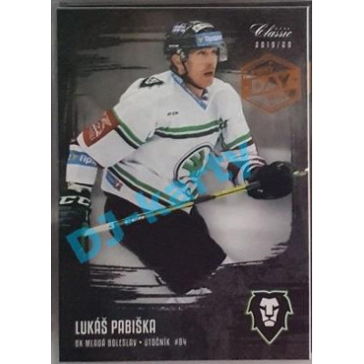 2019/20 OFS Lukáš Pabiška #291 Black Rainbow 1st Day of Issue