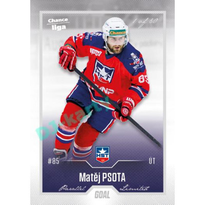 2022/23 Goal Cards Chance Liga 2. série #286 Matěj Psota Silver 1 of 60