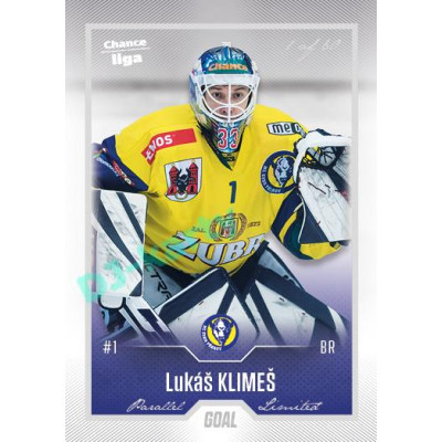 2022/23 Goal Cards Chance Liga 2. série #287 Lukáš Klimeš Silver 1 of 60