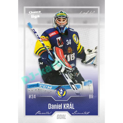 2022/23 Goal Cards Chance Liga 2. série #289 Daniel Král Silver 1 of 60