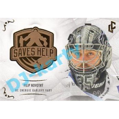 2021 Legendary Cards Saves Help #SH-028 Filip Novotný