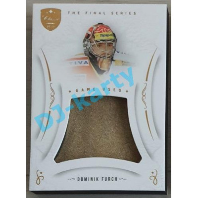 2021/22 OFS The Final Series Dominik Furch #MEM-DR Game Used Gold PROMO