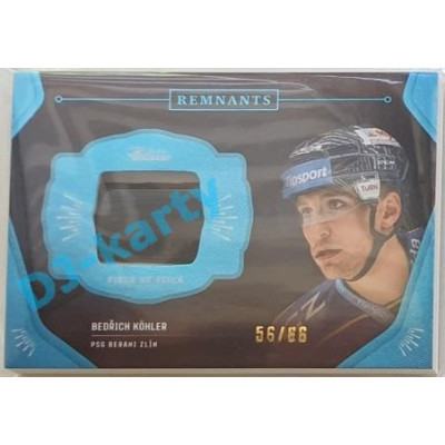 2020/21 OFS 2. série Bedřich Köhler #RPS-BKÖ 56/66 Game Used Remnants