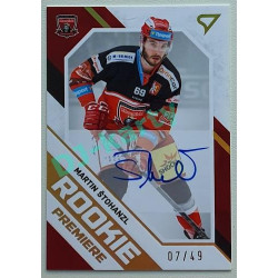 2021/22 Sportzoo TIPSPORT ELH 2. série #RP-19 Martin Štohanzl Rookie Premiere Auto 07/49