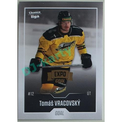 2022/23 Goal Cards Chance Liga 1. série #038 Tomáš Vracovský Expo Pardubice
