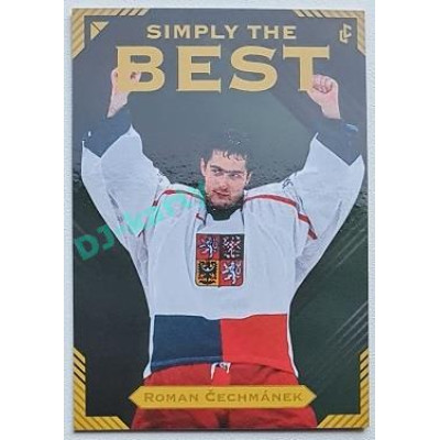 2023 Legendary Cards Simply the Best #21 Roman Čechmánek