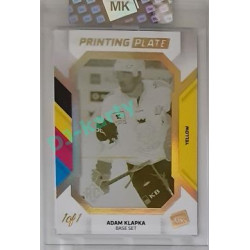 2023 MK The Gamers #PP-AK Adam Klapka 2022 Printing Plate 1/1 Yellow