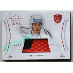 2021/22 OFS The Final Series Tomáš Redlich #STI-RET 07/10 Game Used Stick Red