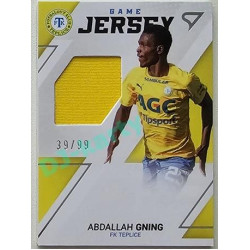 2022/23 Sportzoo Fortuna Liga 2. série #GJ-GN Abdallah Gning Game Jersey 39/99