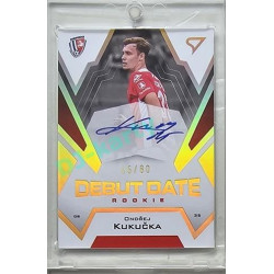 2023/24 Sportzoo Fortuna Liga 2. série #DRS-OK Ondřej Kukučka Debut Date Rookie Auto xx/80