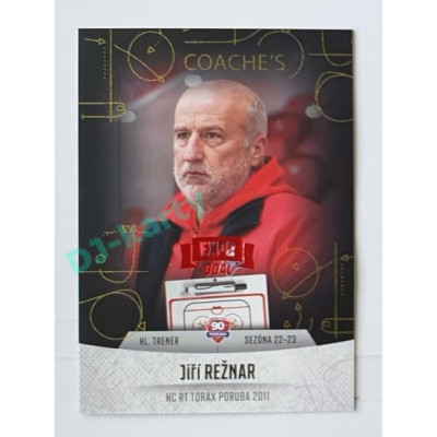 2022/23 Goal Cards Chance #C-19 Jiří Režnar Coach's Expo x/3
