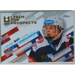 2020/21 OFS 2. série Michal Gut #CTP-15 Czech Top Prospects GOLD /77