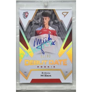 2023/24 Sportzoo Fortuna Liga 2. série #DRS-SM Štěpán Míšek Debut Date Rookie Auto xx/80