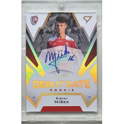 2023/24 Sportzoo Fortuna Liga 2. série #DRS-SM Štěpán Míšek Debut Date Rookie Auto xx/80