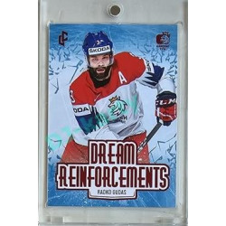 2023/24 LC Expectations Road to Prague #DR-02 Radko Gudas Dream Reinfrocements Red 02/10