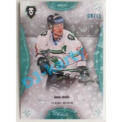 2020/21 OFS 1. série Adam Zbořil #105 09/15 Blue Aquadropp