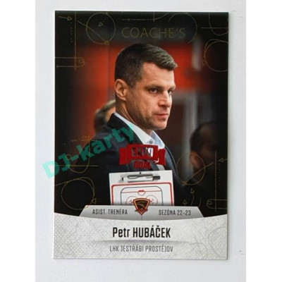 2022/23 Goal Cards Chance #C-07 Petr Hubáček Coach's Expo x/3