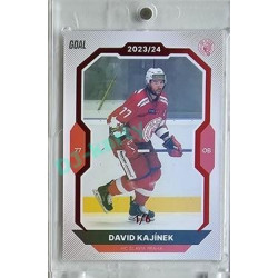 2023/24 Goal cards Chance Liga 2. série #333 David Kajínek Red 1/6