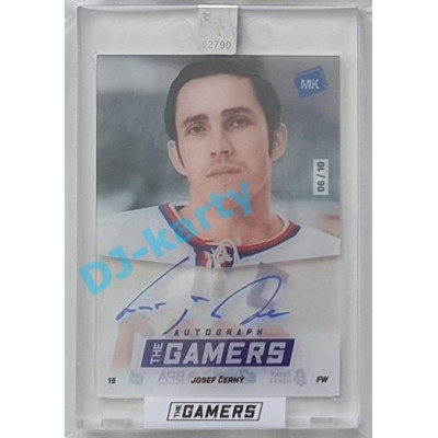 2021 MK Gamers 2 Josef Černý #TG-JČ 6/10 Gamers Original BLUE