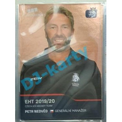 2020 MK reprezentace Petr Nedvěd EHT #88 Red Promo