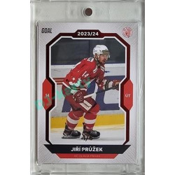 2023/24 Goal cards Chance Liga 2. série #335 Jiří Průžek Red 1/6