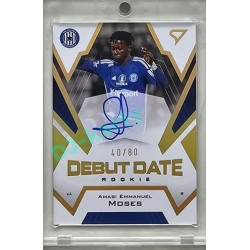 2023/24 Sportzoo Fortuna Liga 2. série #DRS-AM Amasi Emmanuel Moses Debut Date Rookie Auto xx/80