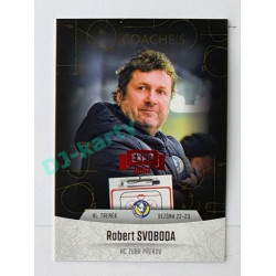 2022/23 Goal Cards Chance #C-11 Robert Svoboda Coach's Expo x/3