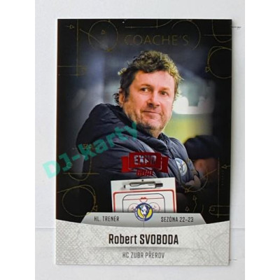 2022/23 Goal Cards Chance #C-11 Robert Svoboda Coach's Expo x/3