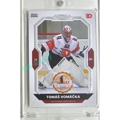 2023/24 Goal cards Chance Liga 1. série #169 Tomáš Vomáčka 1st day of issue