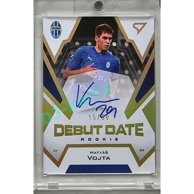 2023/24 Sportzoo Fortuna Liga 2. série #DRS-MV Matyáš Vojta Debut Date Rookie Auto xx/80