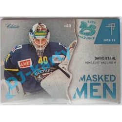 2019/20 OFS Chance liga David Stahl #MM-DST xx/15 Masked Men Expo Pard.