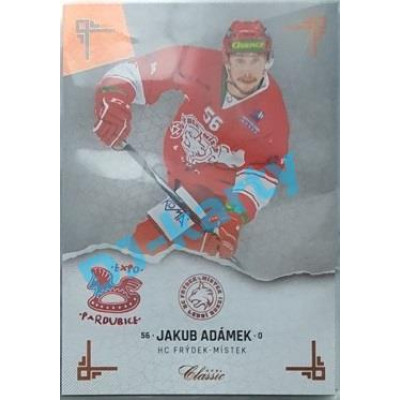 2019/20 OFS Chance liga Jakub Adámek #182 x/6 Expo Pard.