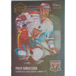 2019/20 OFS Philip Samuelsson #74 Black Rainbow 1st Day of Issue