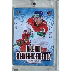 2023/24 LC Expectations Road to Prague #DR-10 Dominik Kubalík Dream Reinfrocements Red 07/10