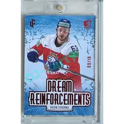 2023/24 LC Expectations Road to Prague #DR-11 Radim Zohorna Dream Reinfrocements Red 09/10