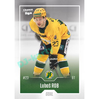 2022/23 Goal Cards Chance Liga 1. série #028 Luboš Rob