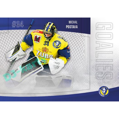 2022/23 Goal Cards Chance Liga 2. série #28 Michal Postava Goalies