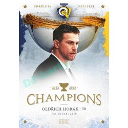 2023 Goal Cards Zlín Champions #28 Oldřich Horák